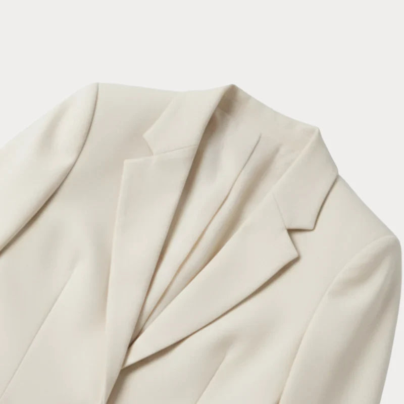 Blazer clásico entallado para mujer