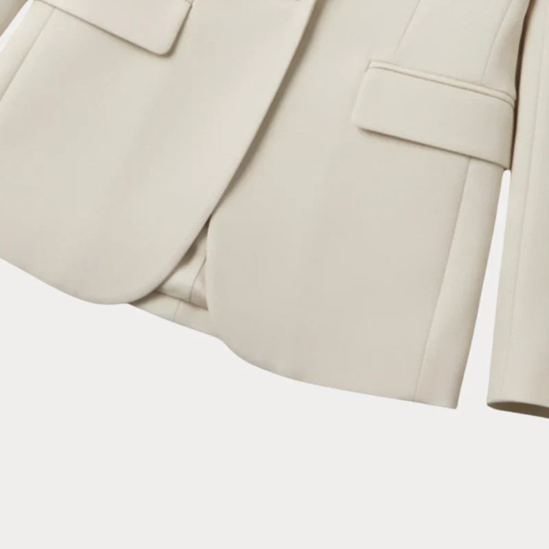 Blazer clásico entallado para mujer