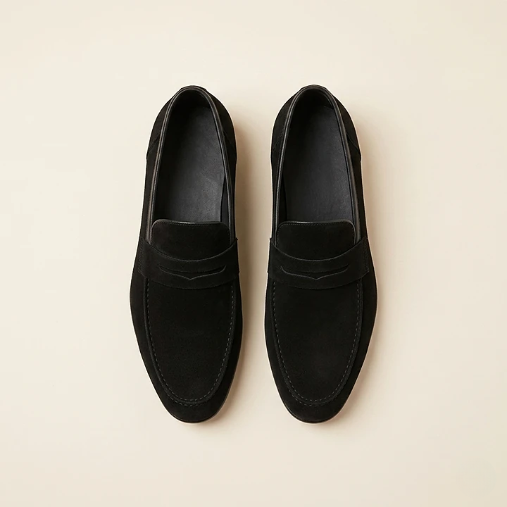 Alviora – Mocasines Hombre Ante Slip-On