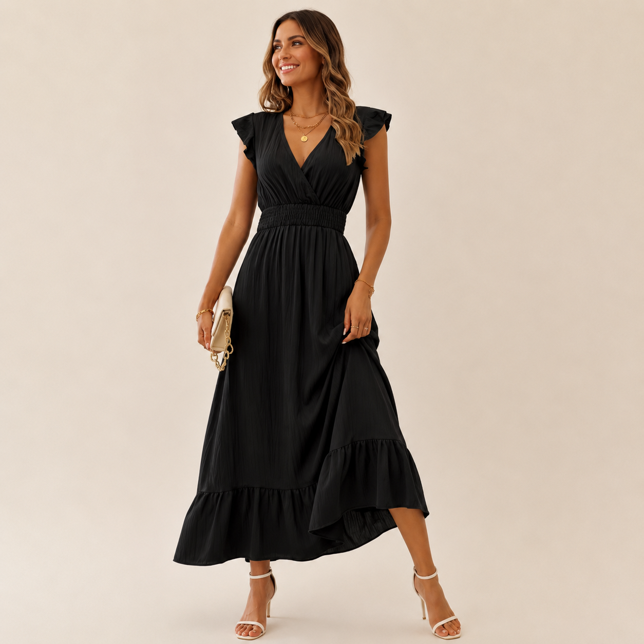Vestido Elegante Mujer Formal