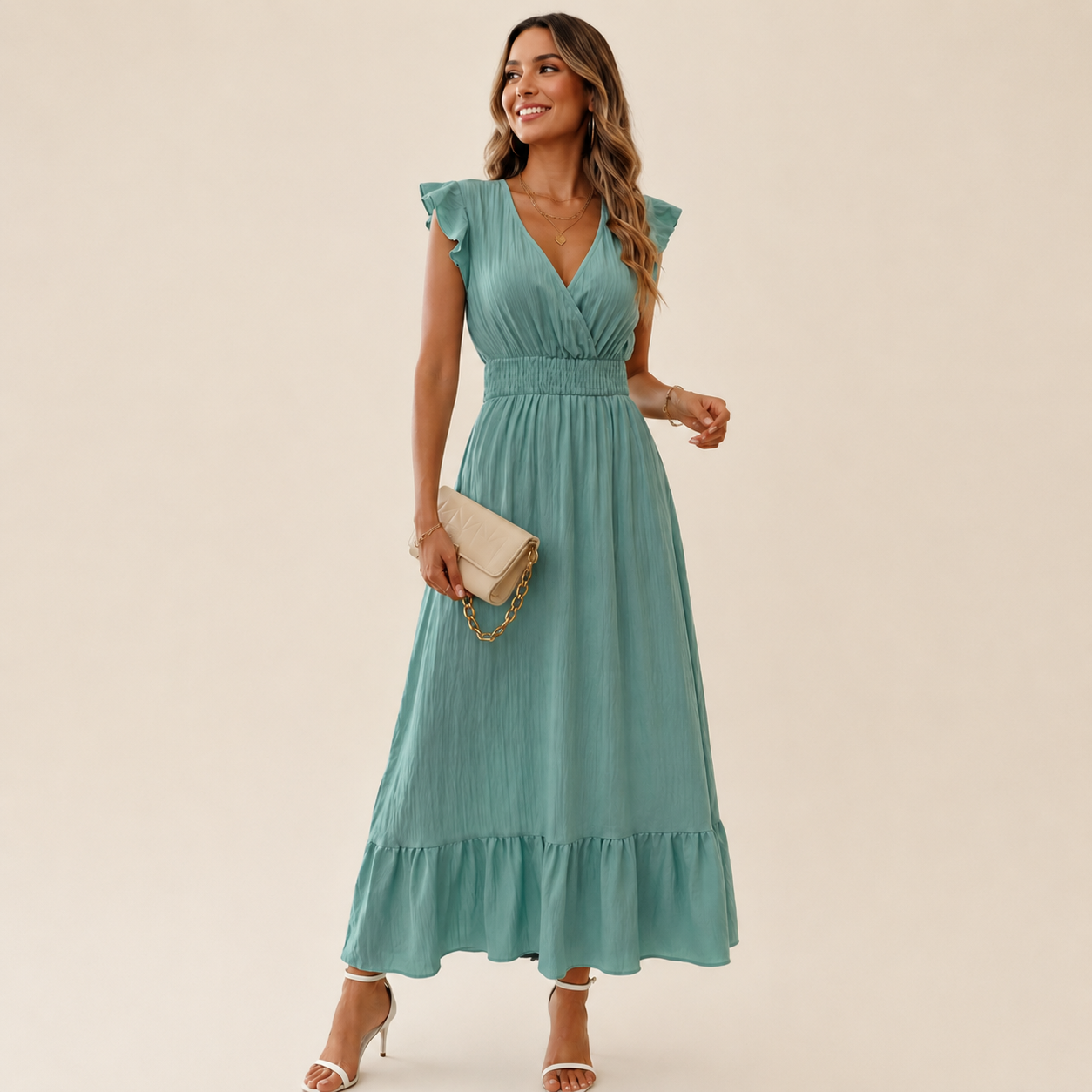 Vestido Elegante Mujer Formal
