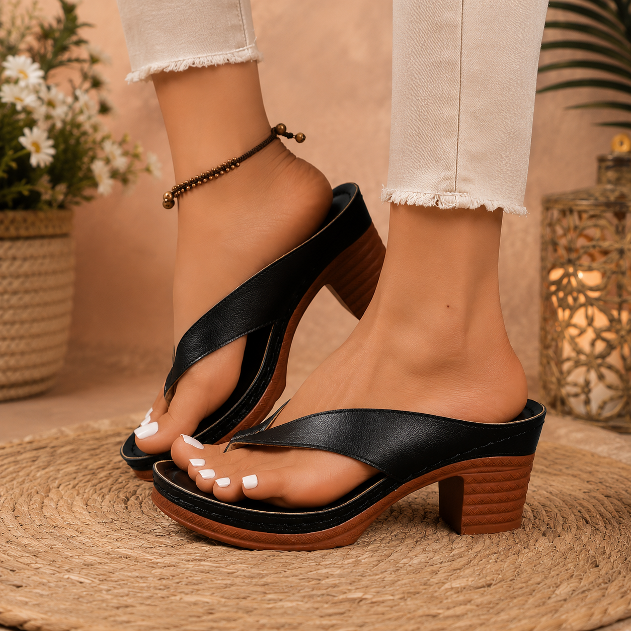 Alviora – Zapatillas Ortopédicas Mujer Tacón