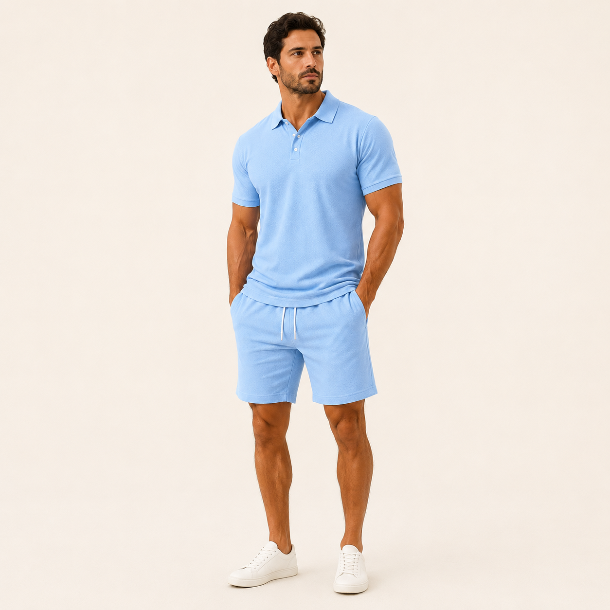 Conjunto Polo Hombre Cremallera