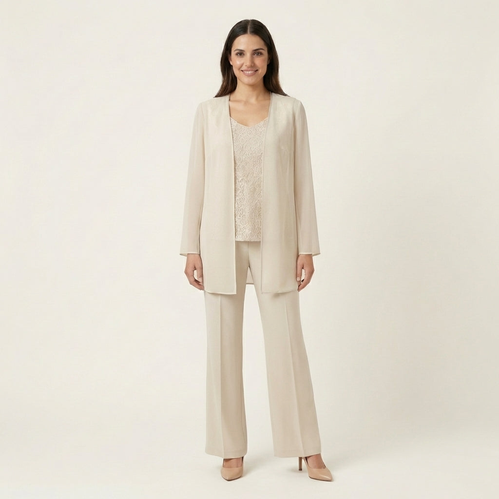 Traje Pantalón Madre de la Novia