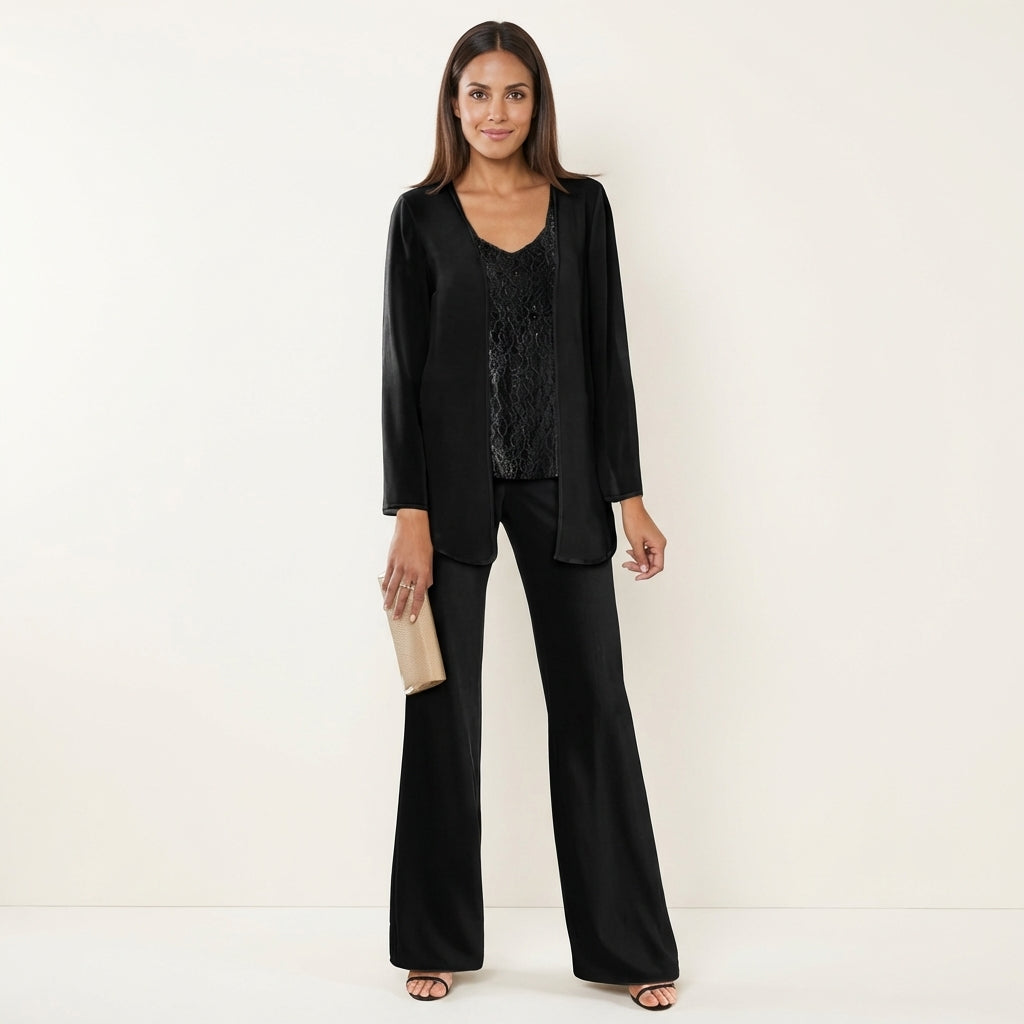 Traje Pantalón Madre de la Novia