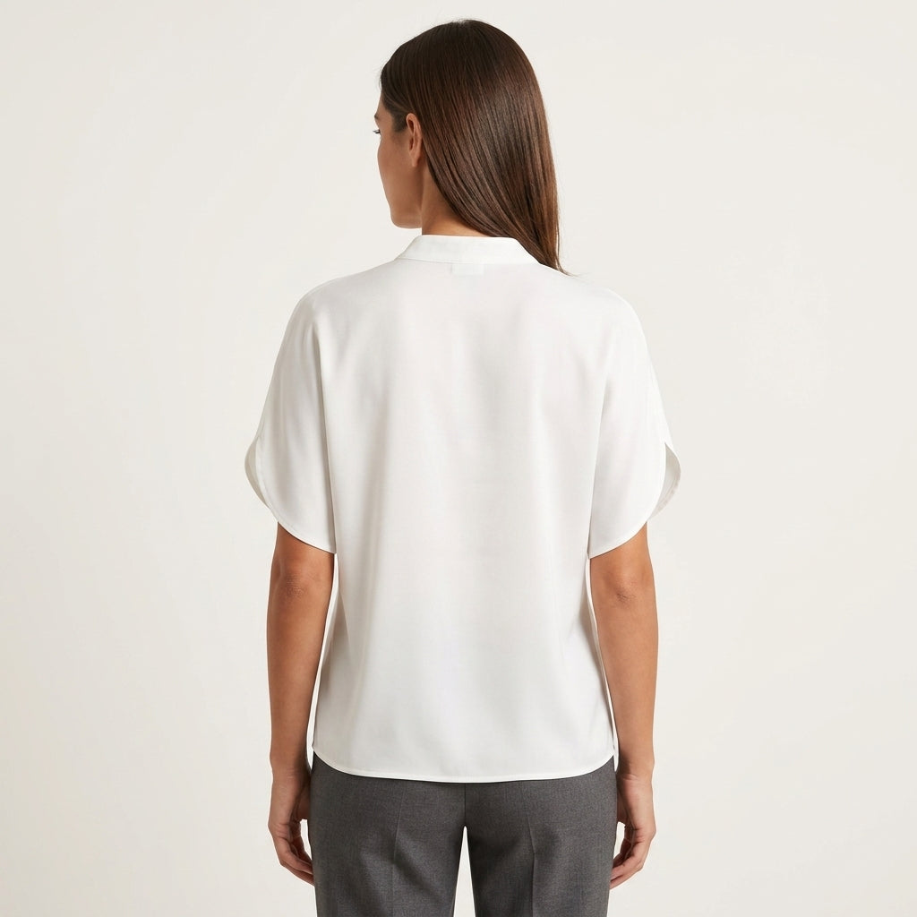 Top Estructurado Sin Mangas Elegante