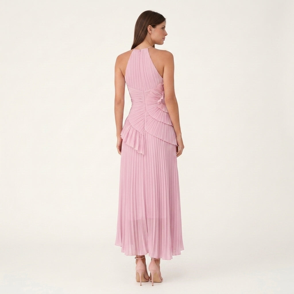 Vestido Largo Halter Rizardo