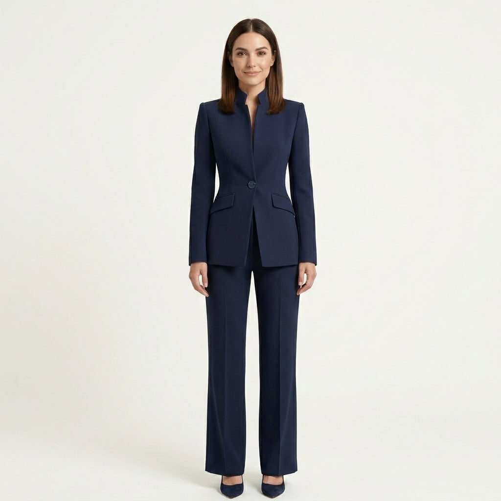 Conjunto traje elegante mujer