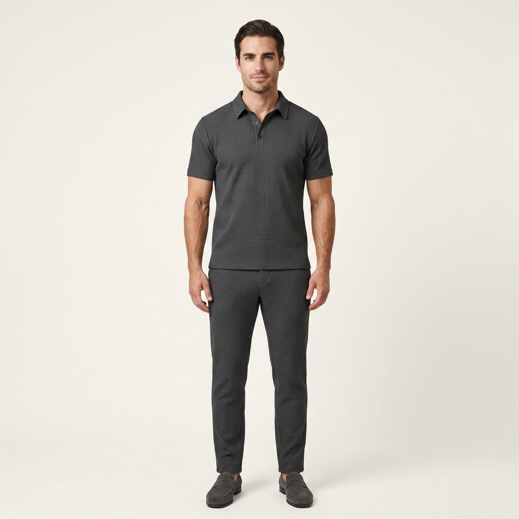 Polo de verano de algodón transpirable