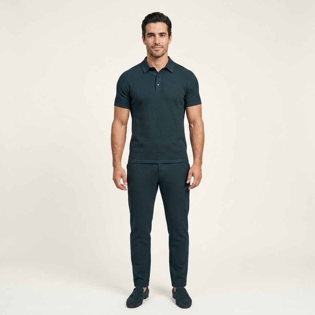 Polo de verano de algodón transpirable