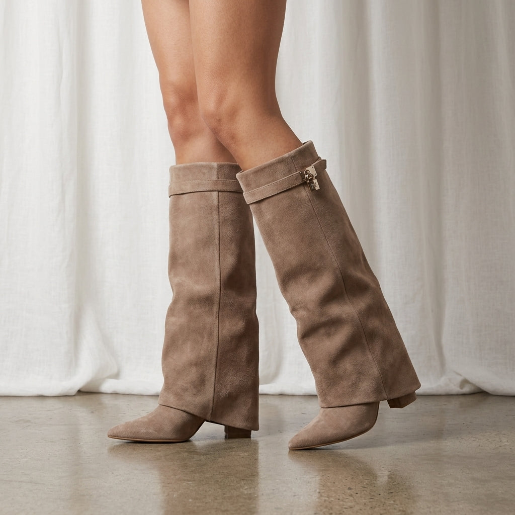 Botas Altas Elásticas Elegantes