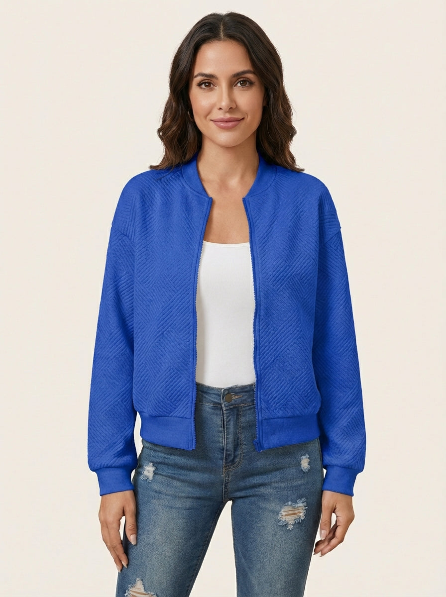 Chaqueta Ligera Con Cremallera