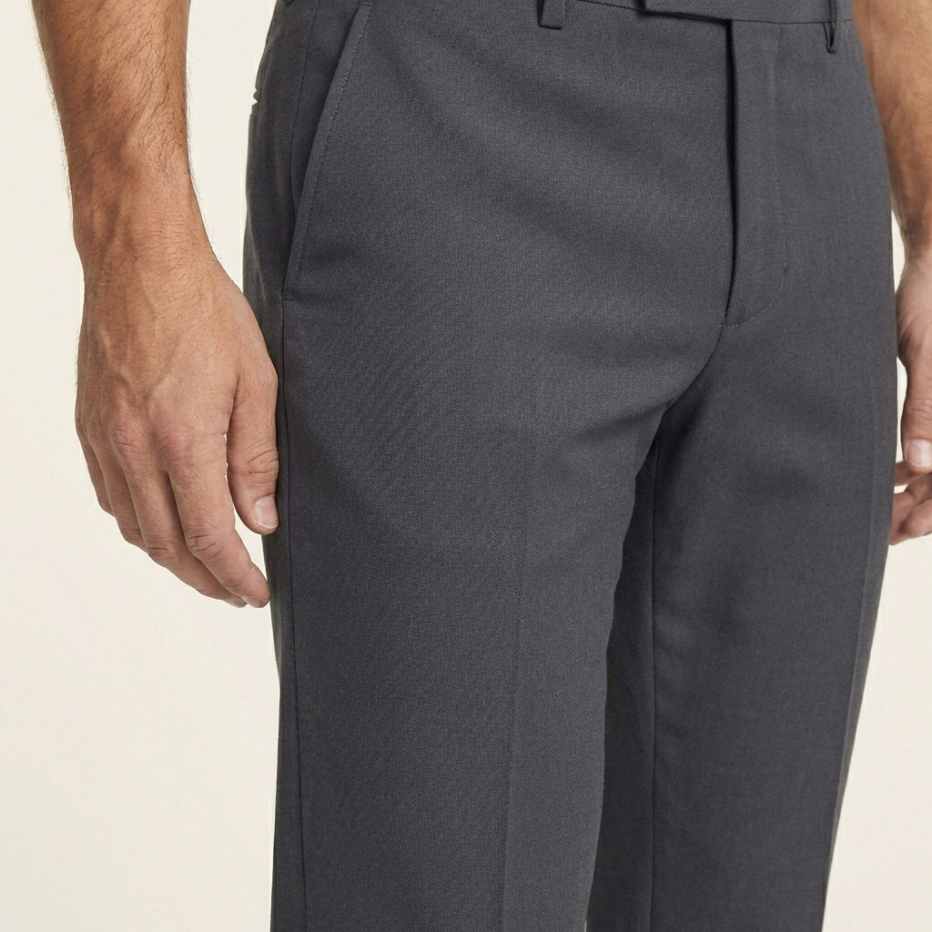 Pantalones Casuales Relajados Hombre