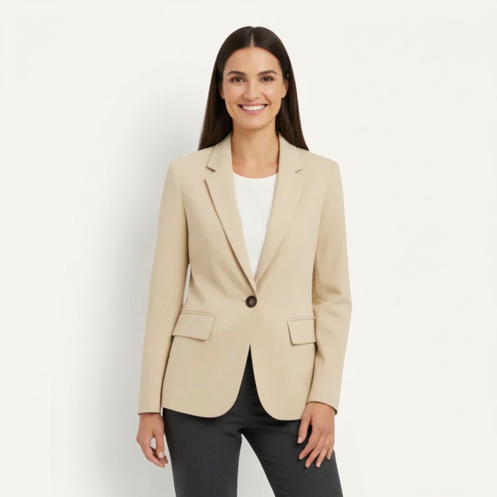 Blazer clásico entallado para mujer