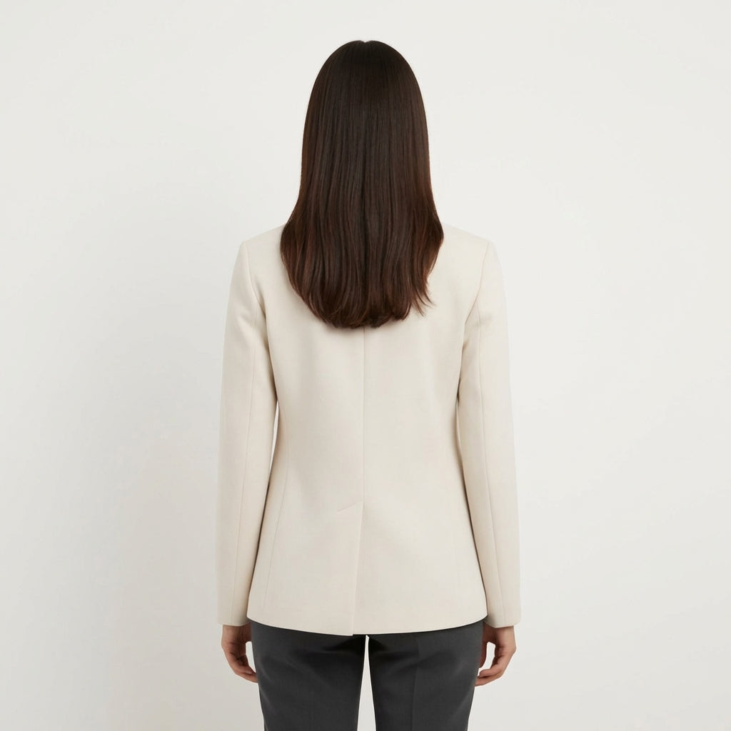 Blazer clásico entallado para mujer