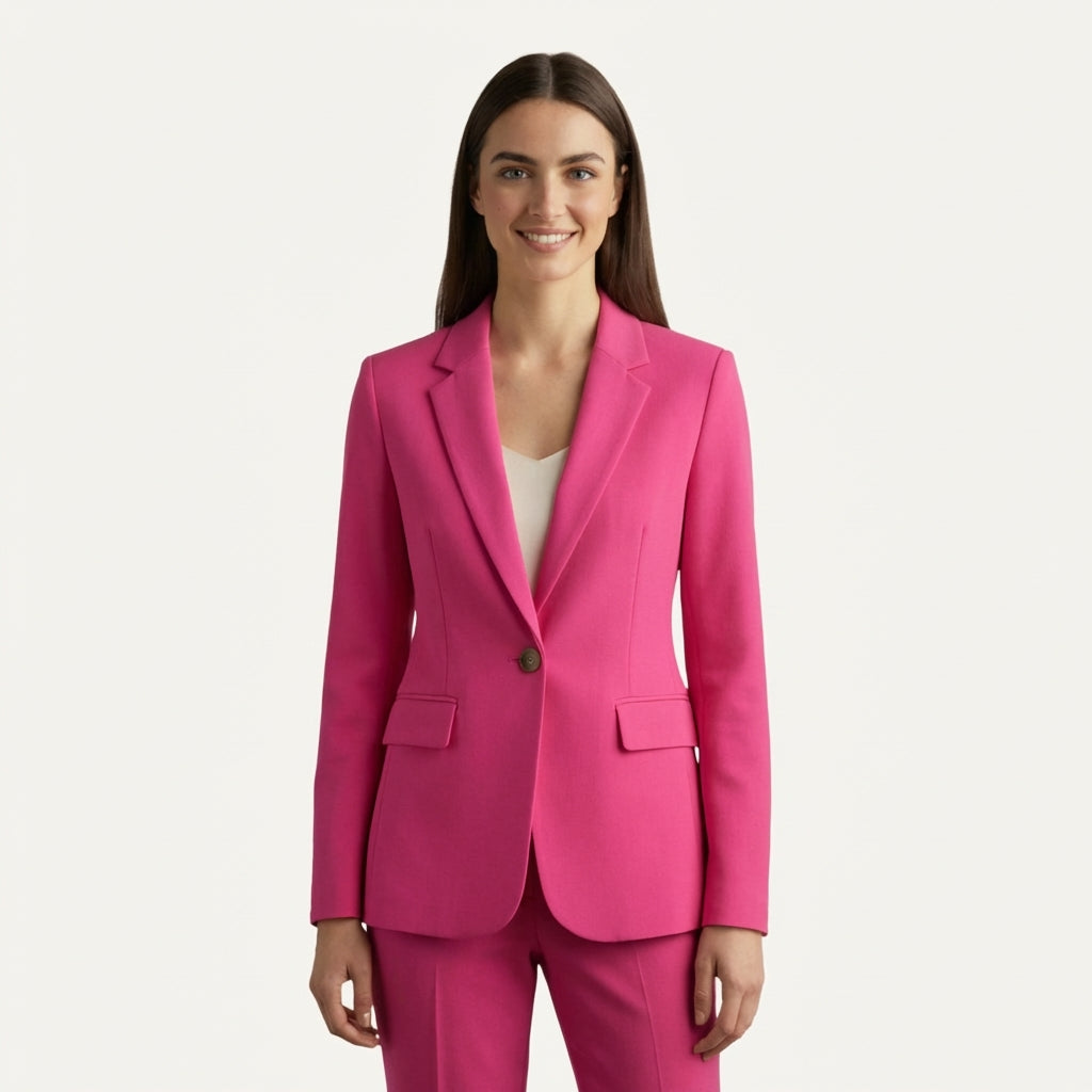 Blazer clásico entallado para mujer