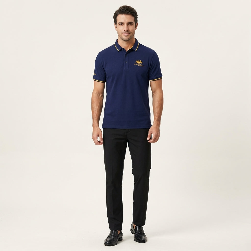 Polo de Algodón para Hombre