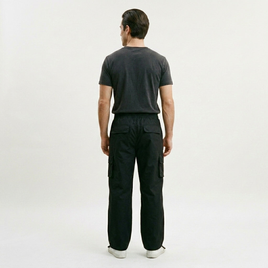 Pantalones cargo cómodos hombre