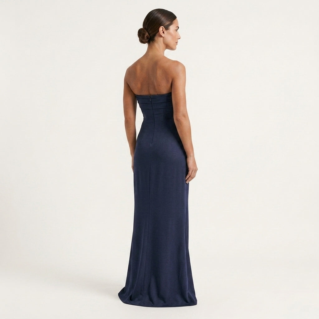 Vestido maxi palabra honor