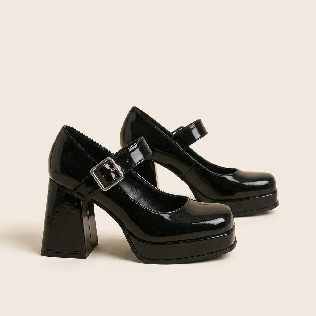 Zapatos Mary Jane Plataforma
