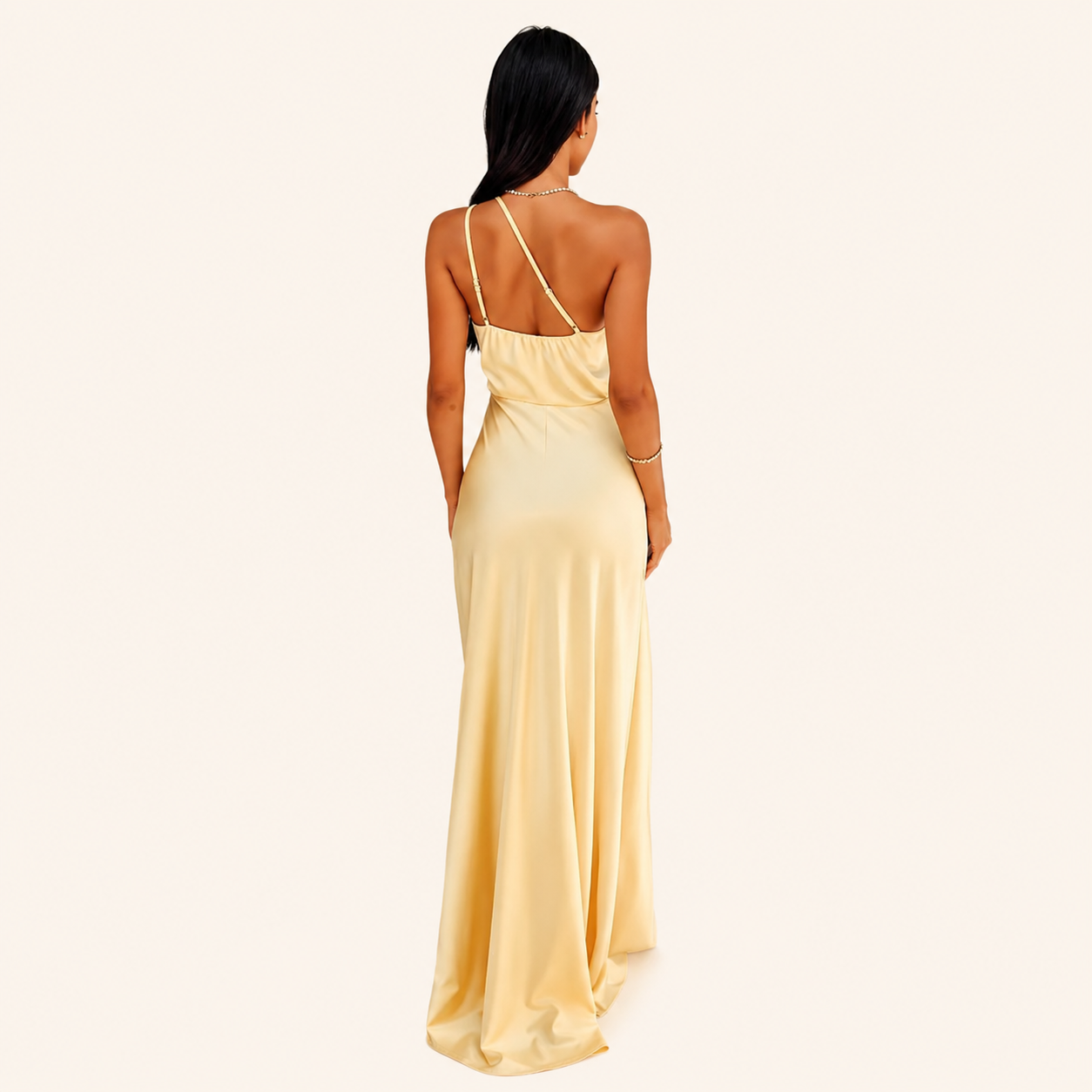 Vestido Elegante Poliéster Mujer