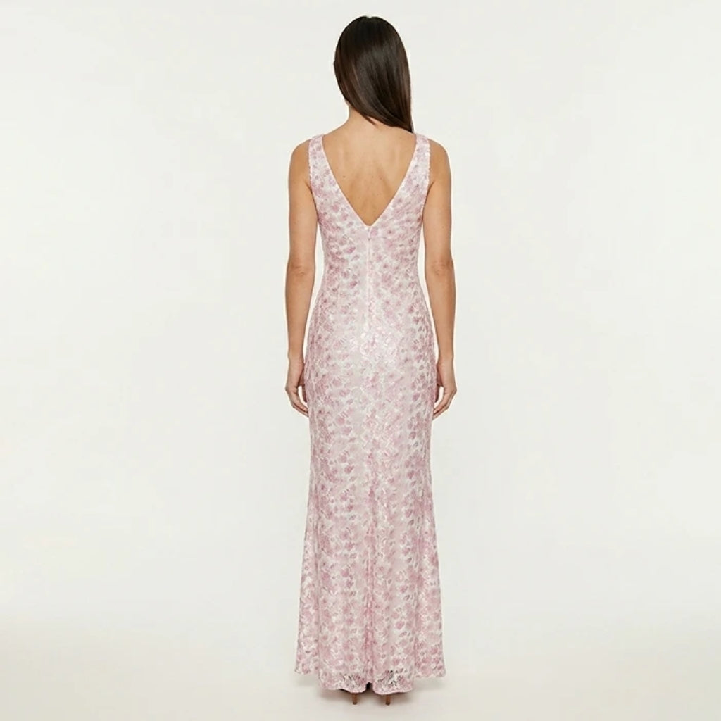 Vestido Maxi Estampado Mujer
