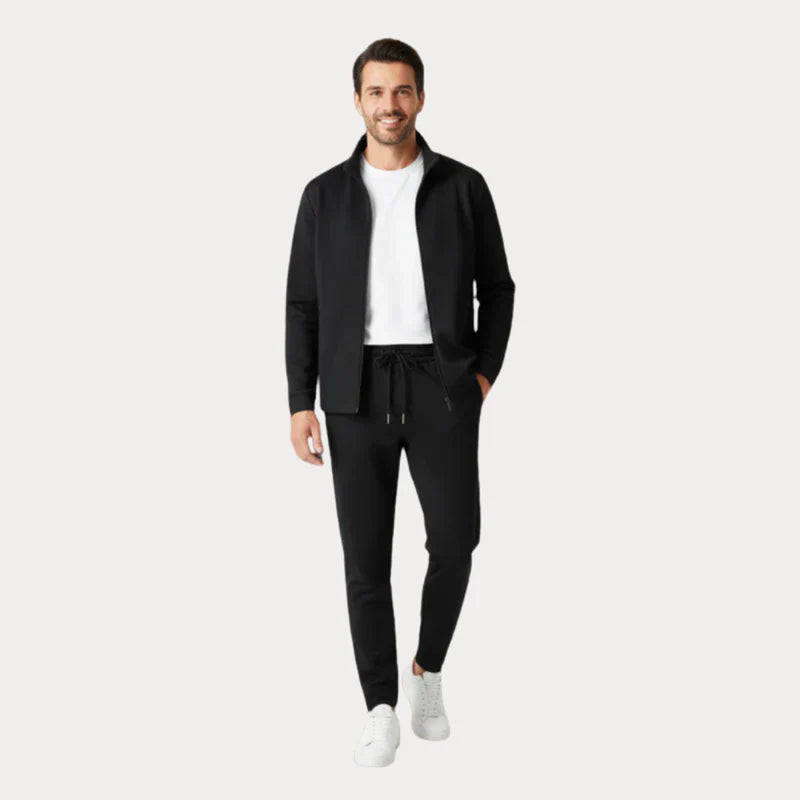 Conjunto casual refinado para hombre