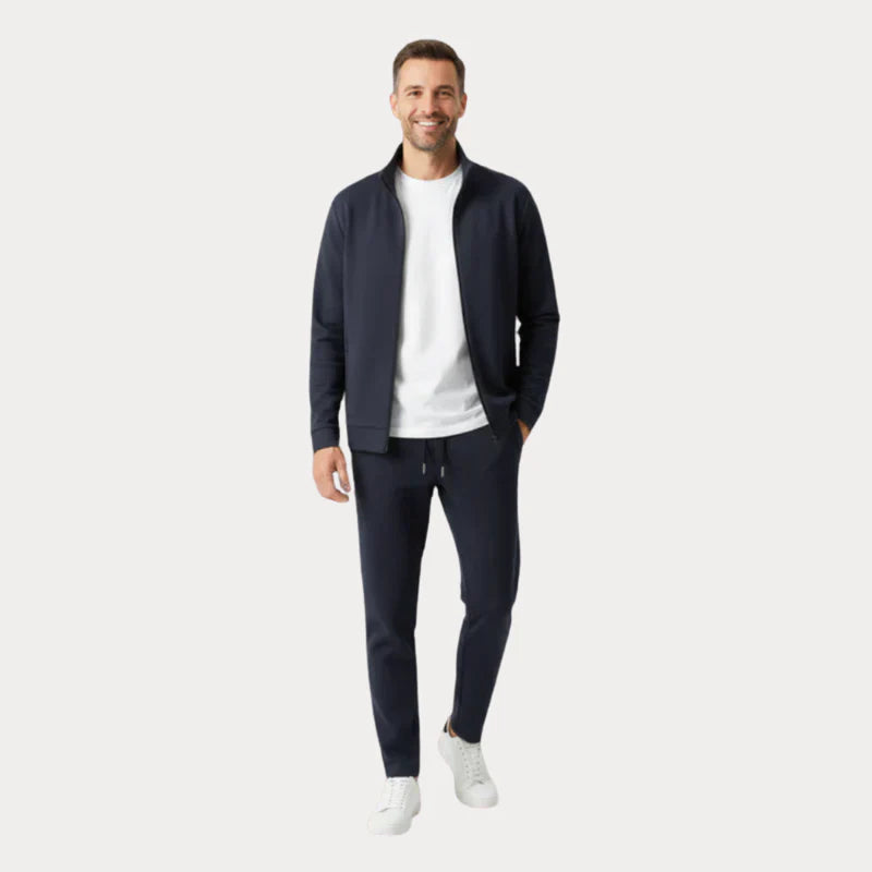 Conjunto casual refinado para hombre