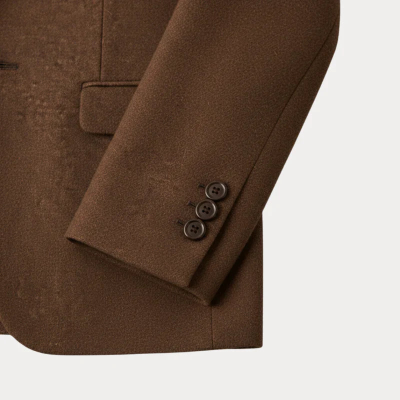 Traje clásico de hombre de tres piezas a medida