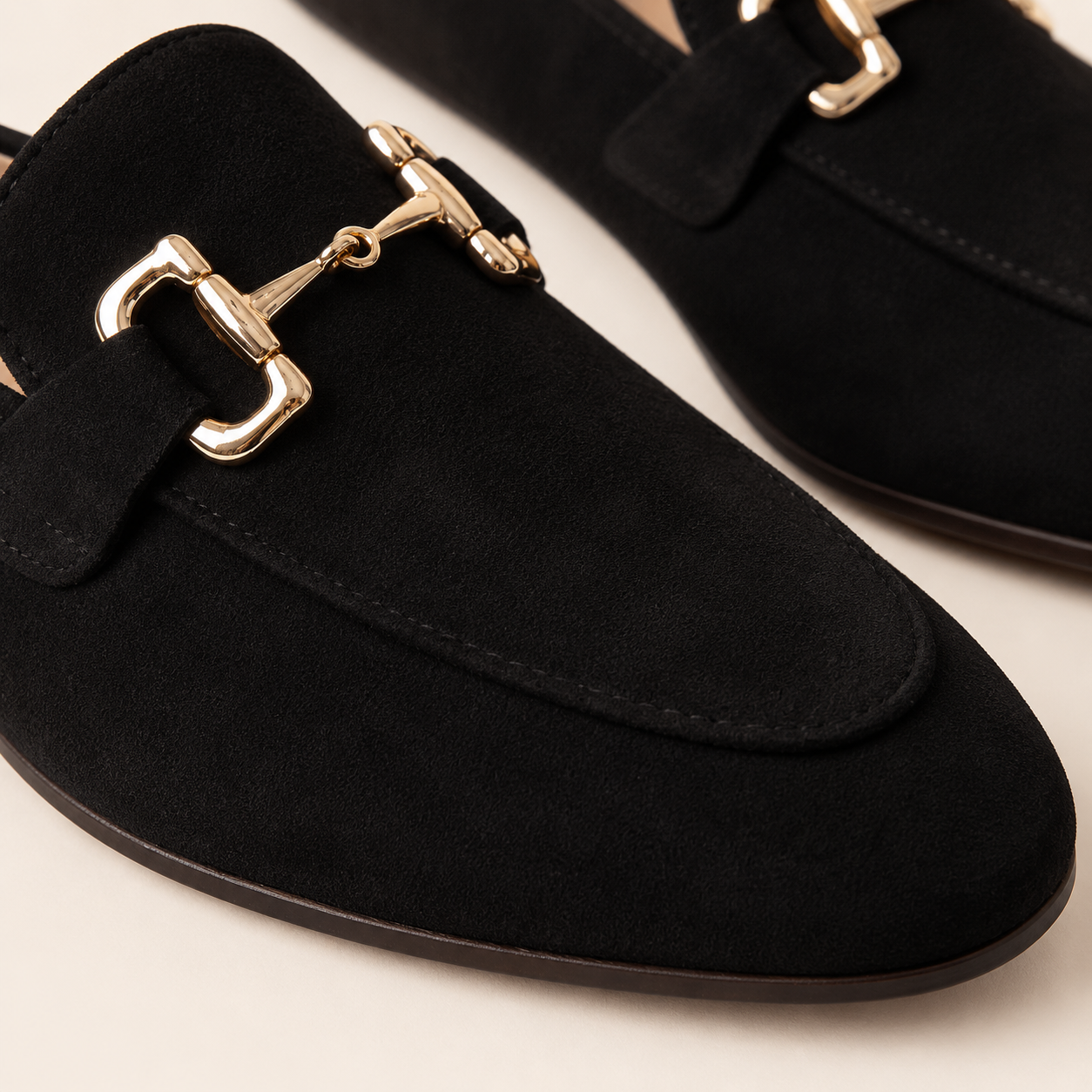 Alviora – Mocasines Ante Hombre Horsebit