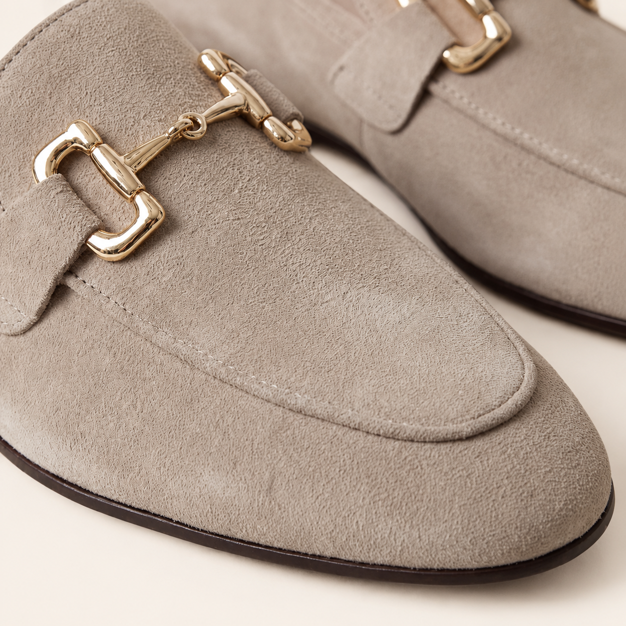 Alviora – Mocasines Ante Hombre Horsebit
