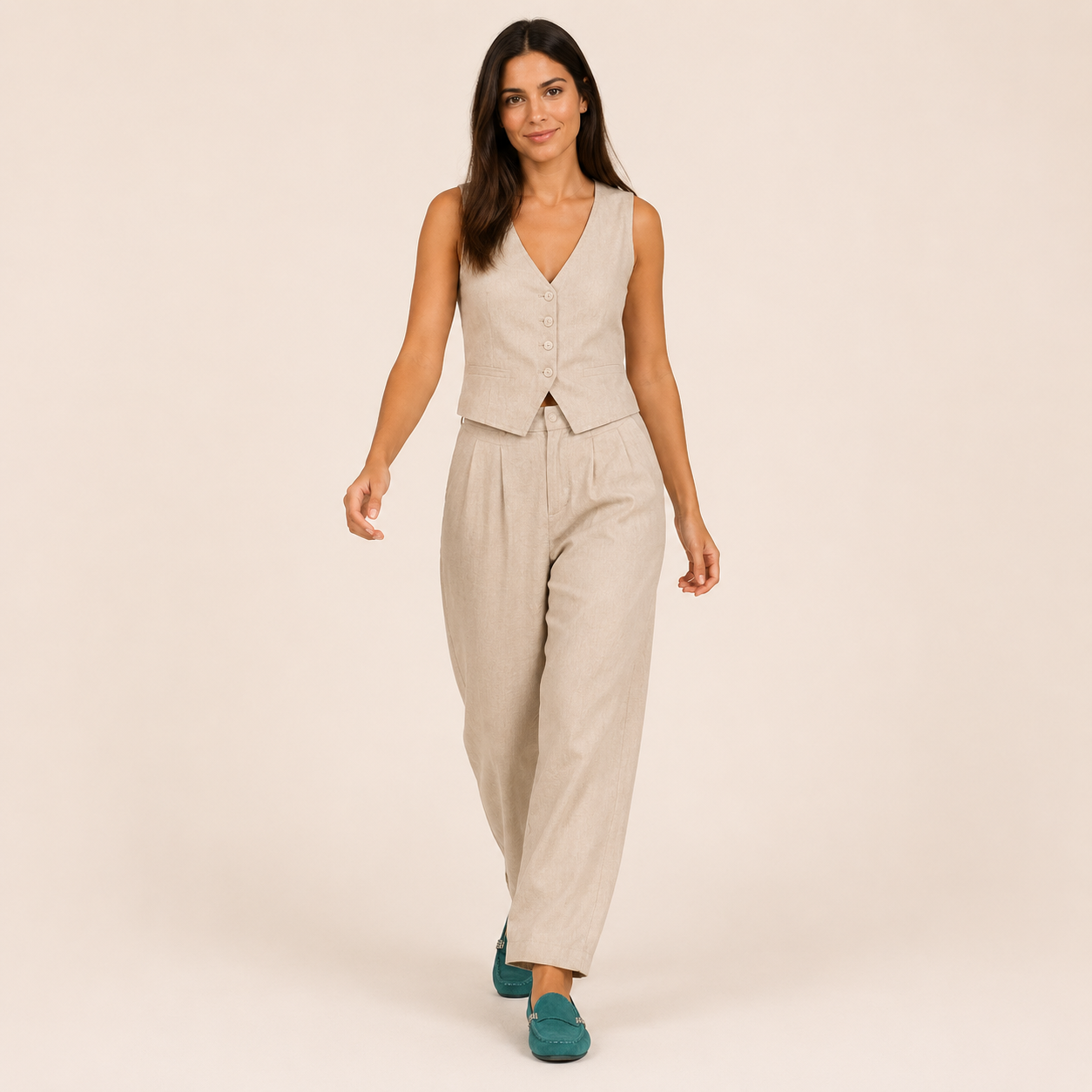 Alviora – Mocasines Elegantes Detalle Metálico