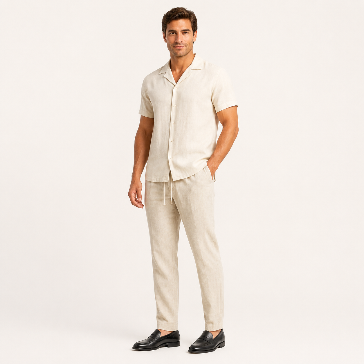 Alviora – Mocasines Penny Hombre Piel
