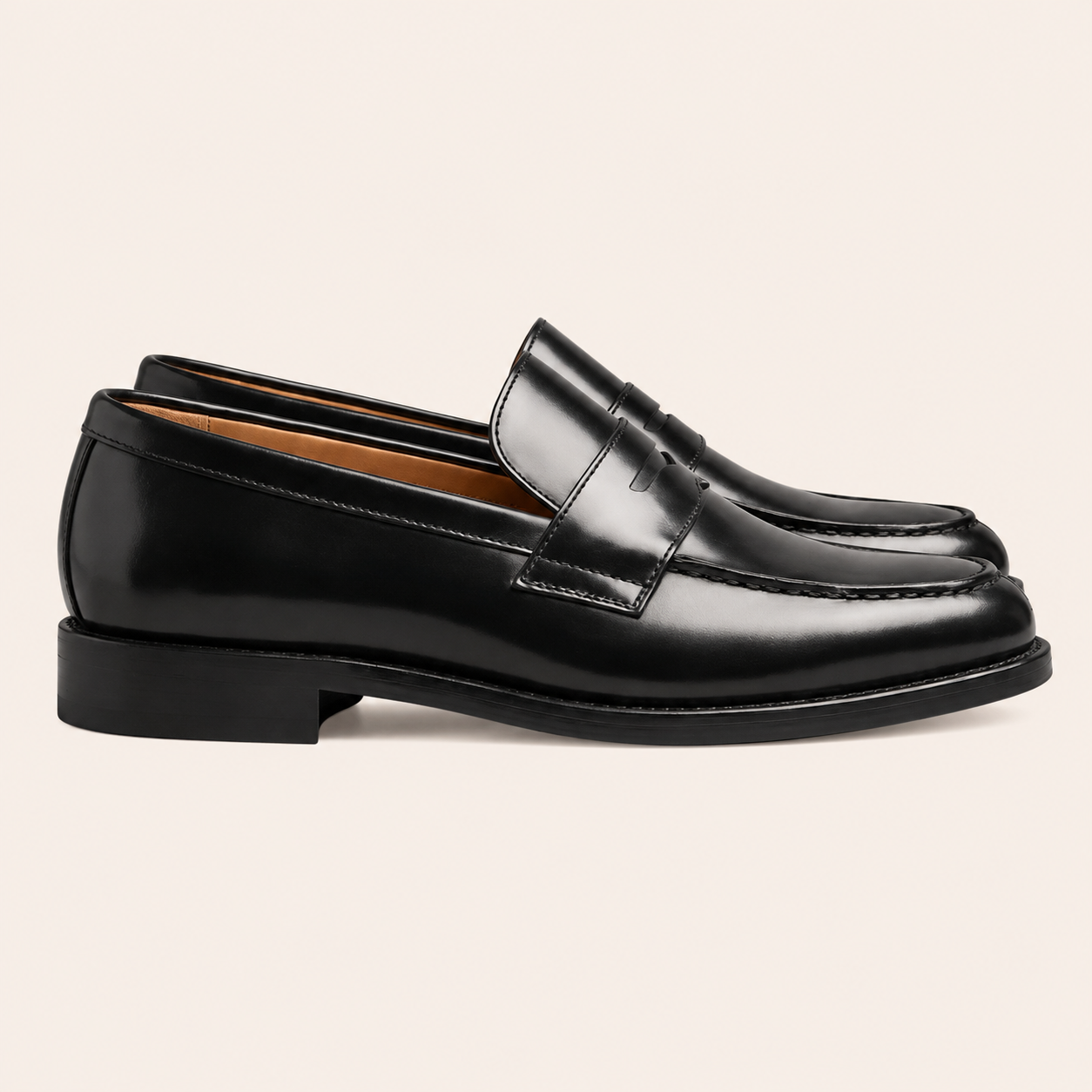 Alviora – Mocasines Penny Hombre Piel