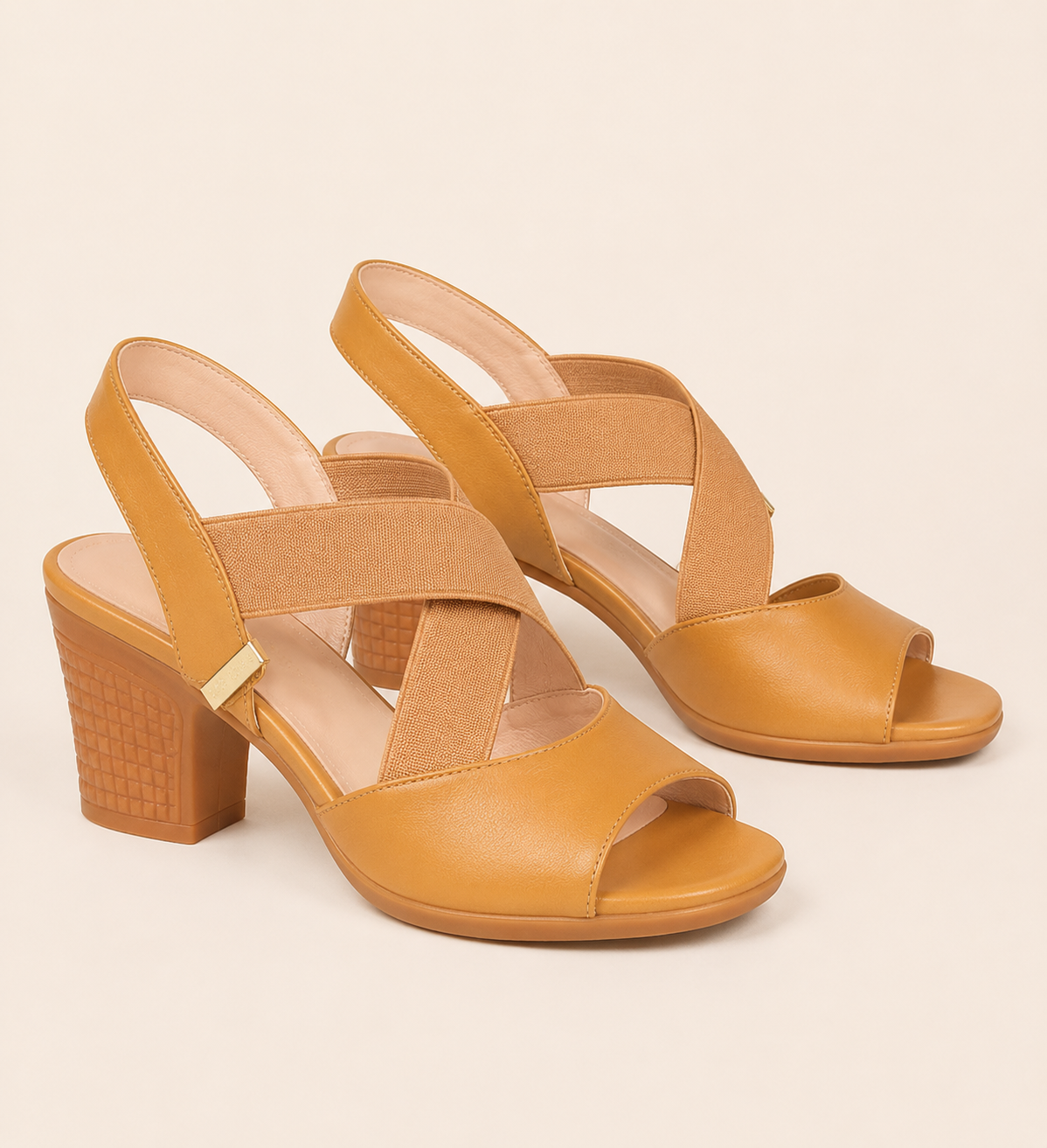 Alviora – Sandalias Cómodas Tacón Medio