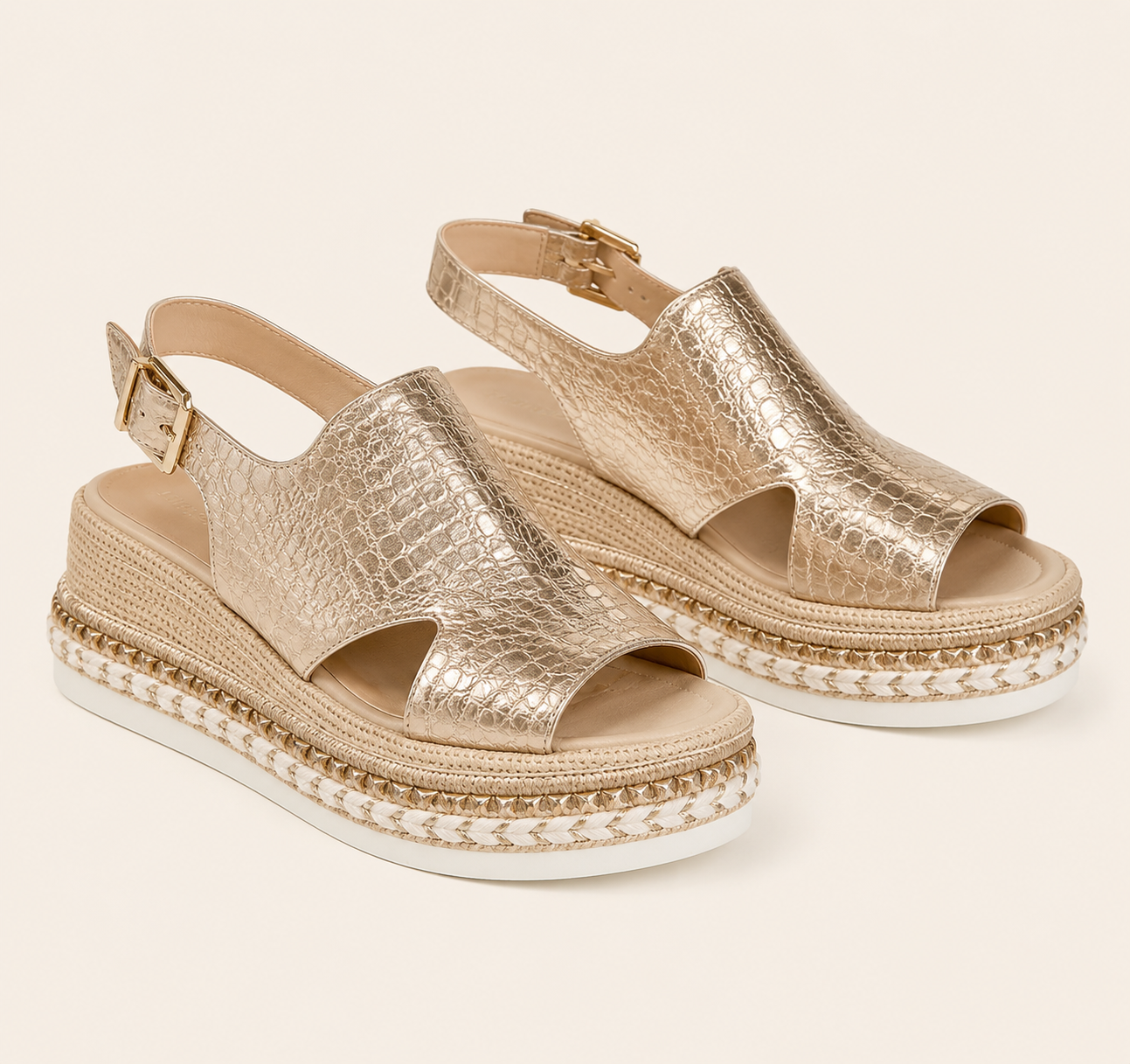 Alviora – Sandalias Cuña Ortopédicas Mujer