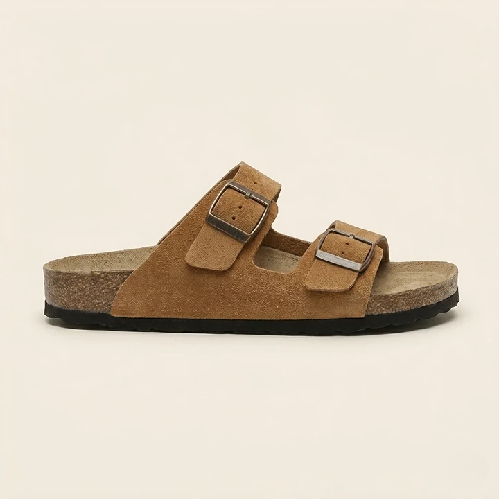 Alviora – Sandalias Hombre Doble Hebilla