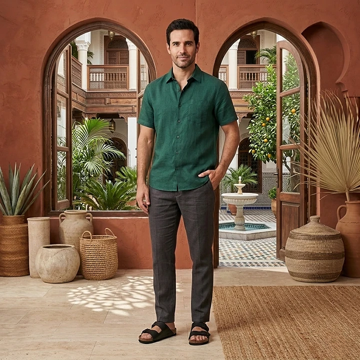 Alviora – Sandalias Hombre Doble Hebilla