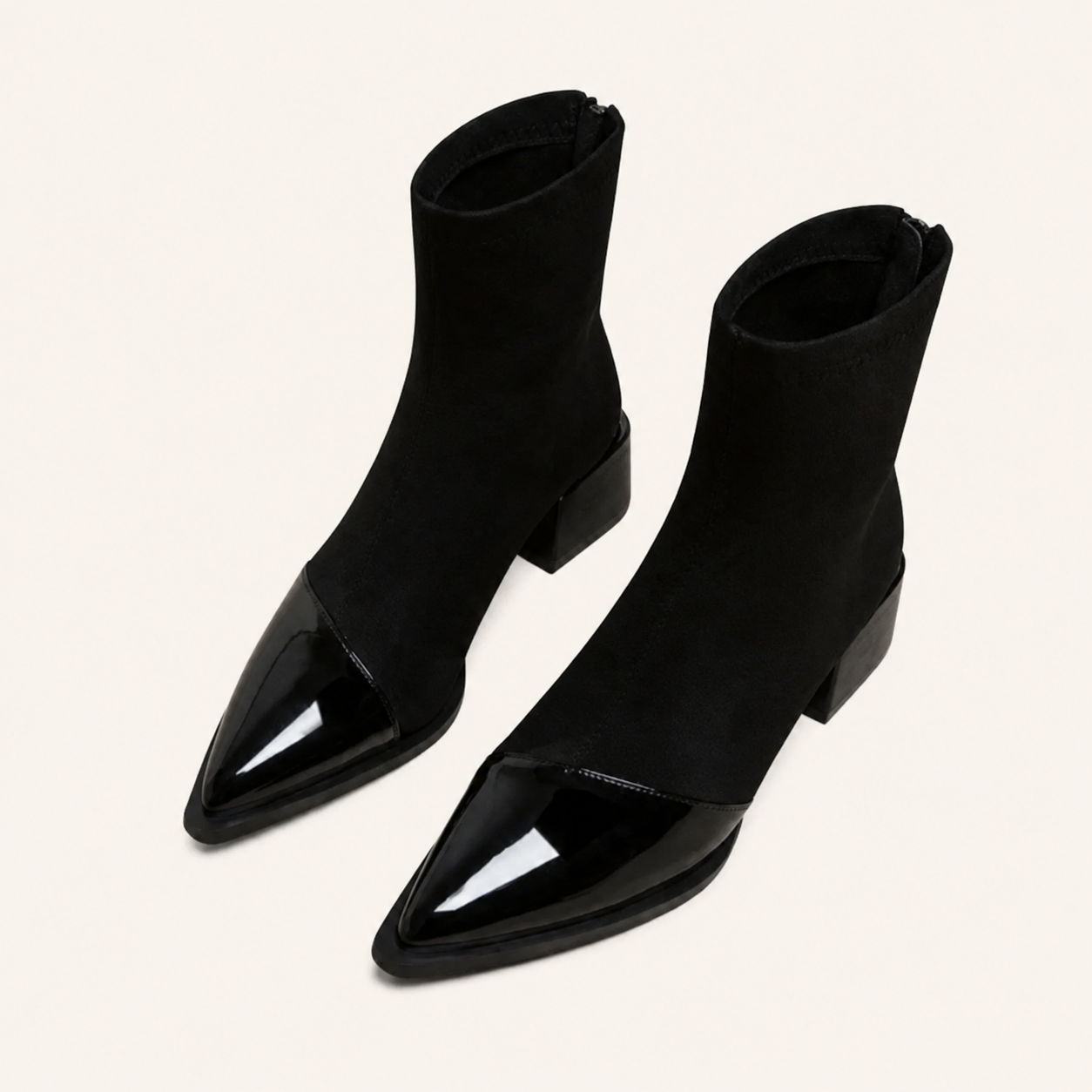 Botines Ante Elegantes Mujer