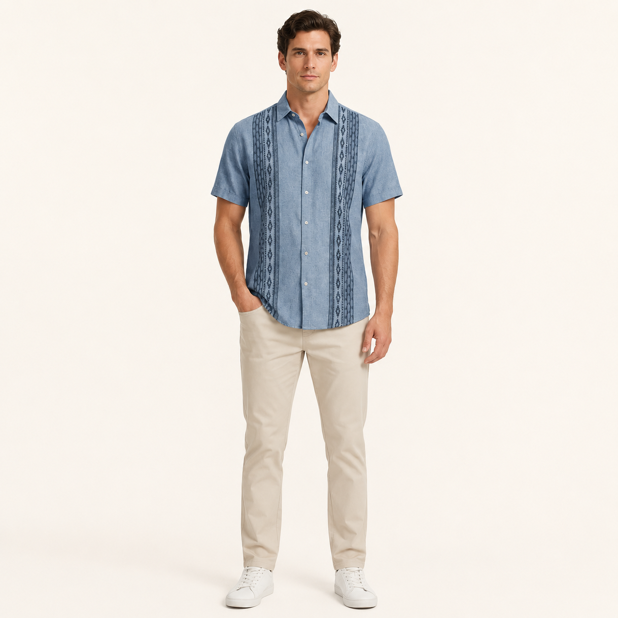 Camisa Floral Hombre