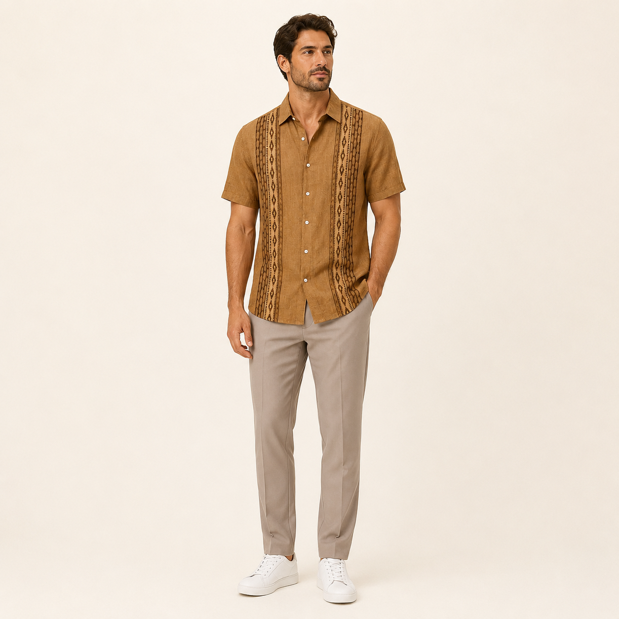 Camisa Floral Hombre