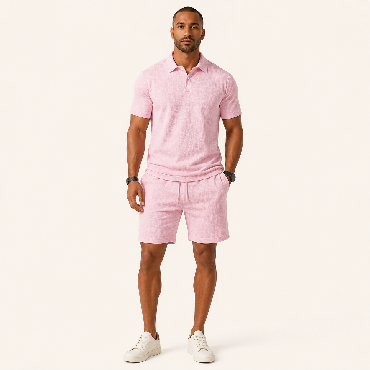 Conjunto Polo Hombre Cremallera