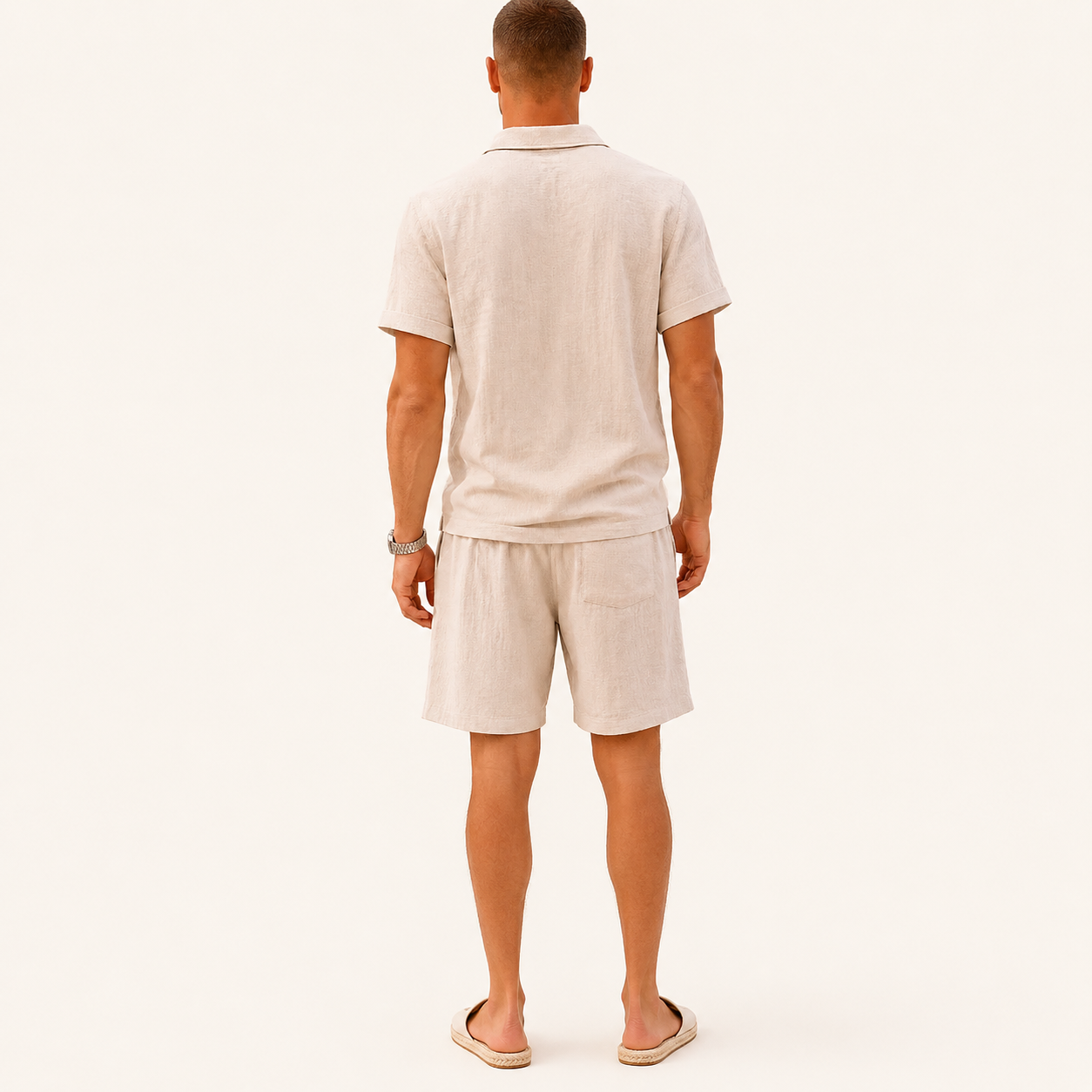 Conjunto Polo Lino Hombre