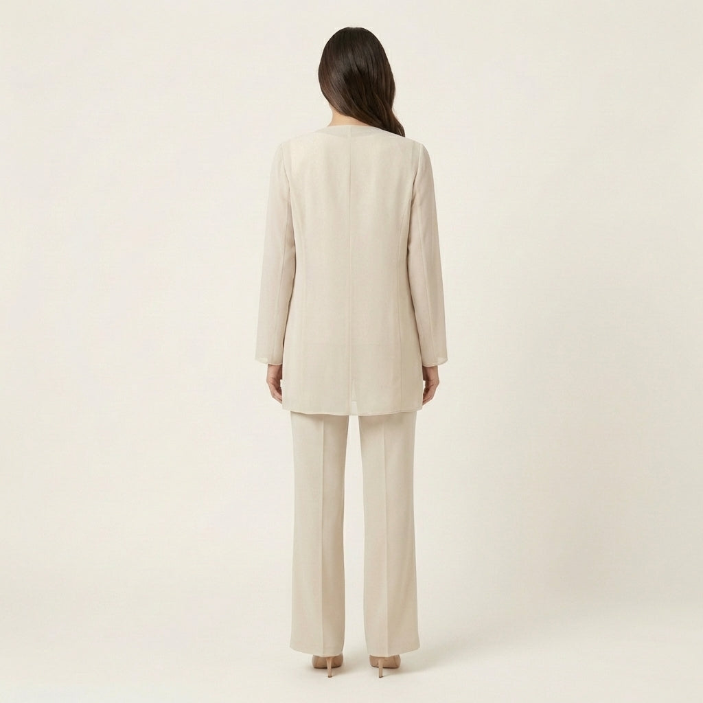 Traje Pantalón Madre de la Novia