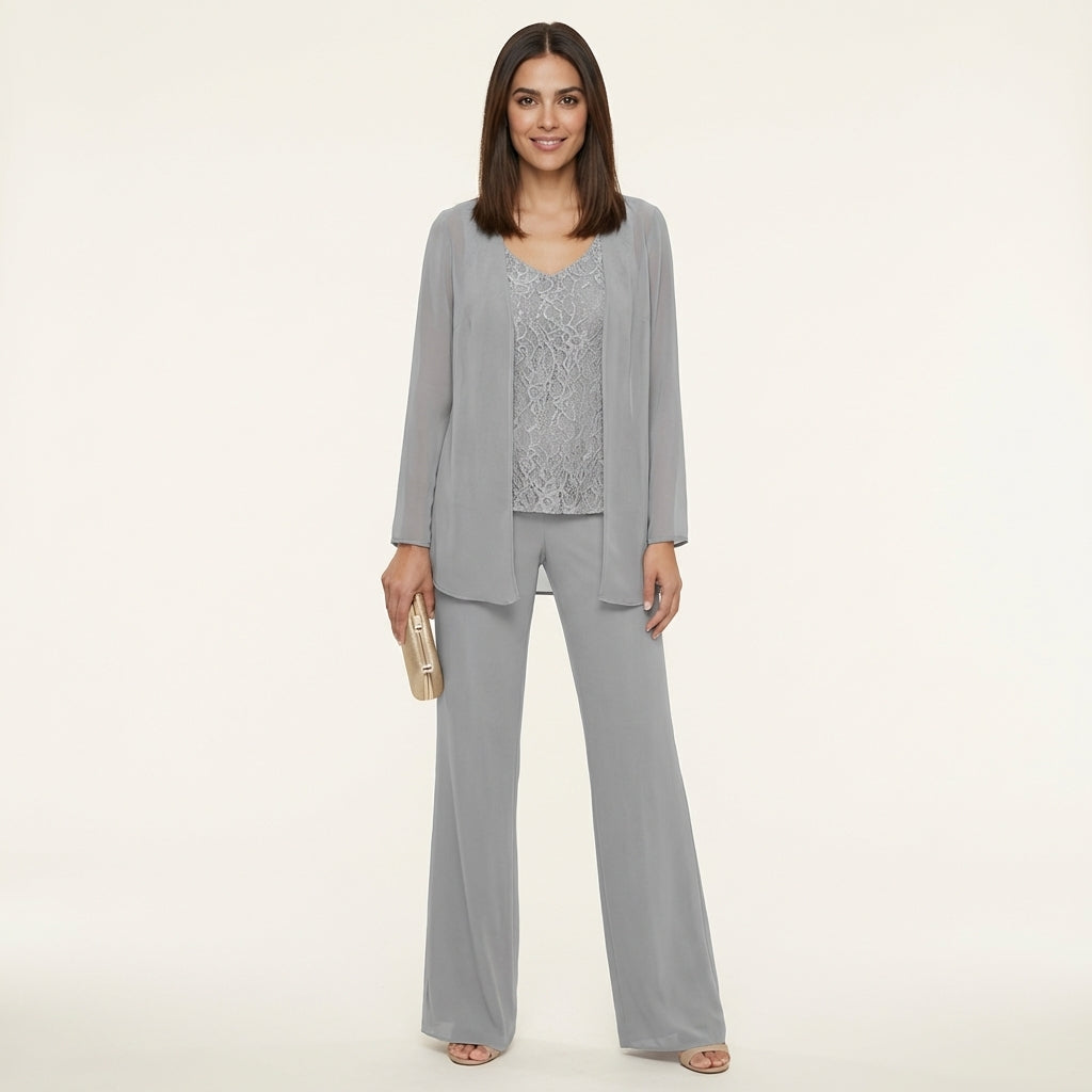 Traje Pantalón Madre de la Novia