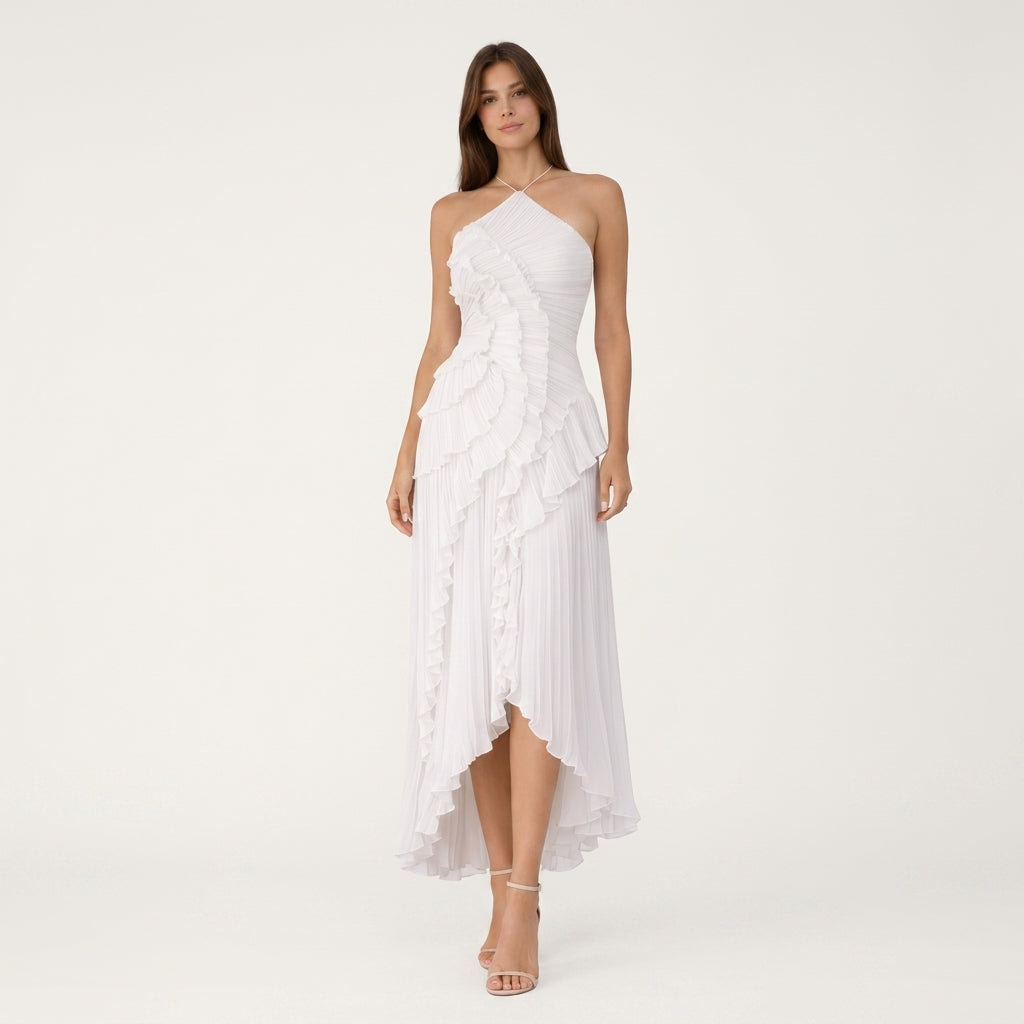 Vestido Largo Halter Rizardo