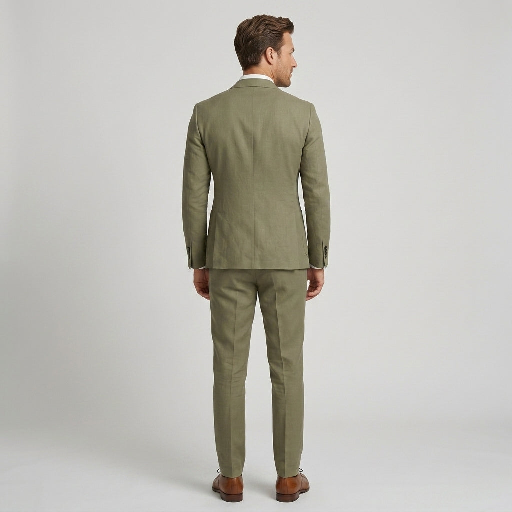 Traje ligero lino verano