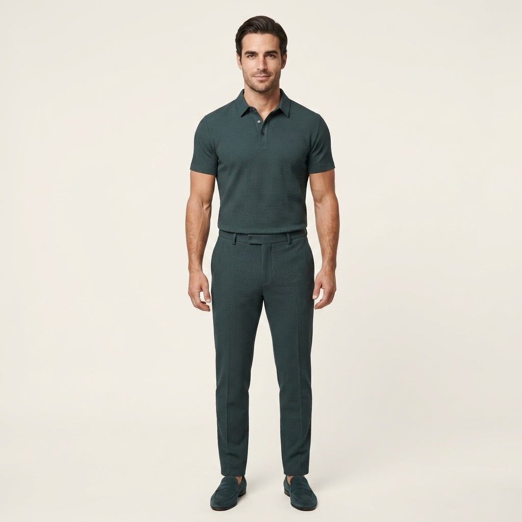Polo de verano de algodón transpirable
