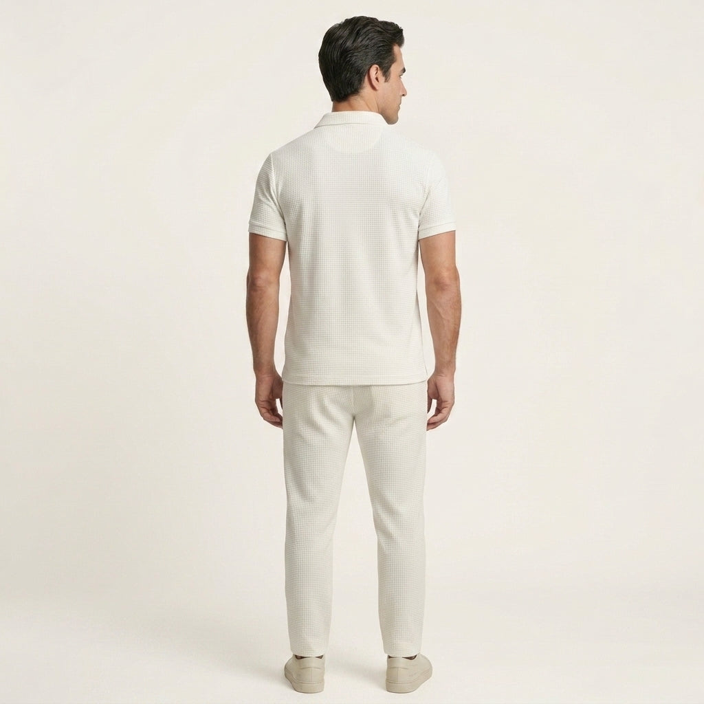 Polo de verano de algodón transpirable