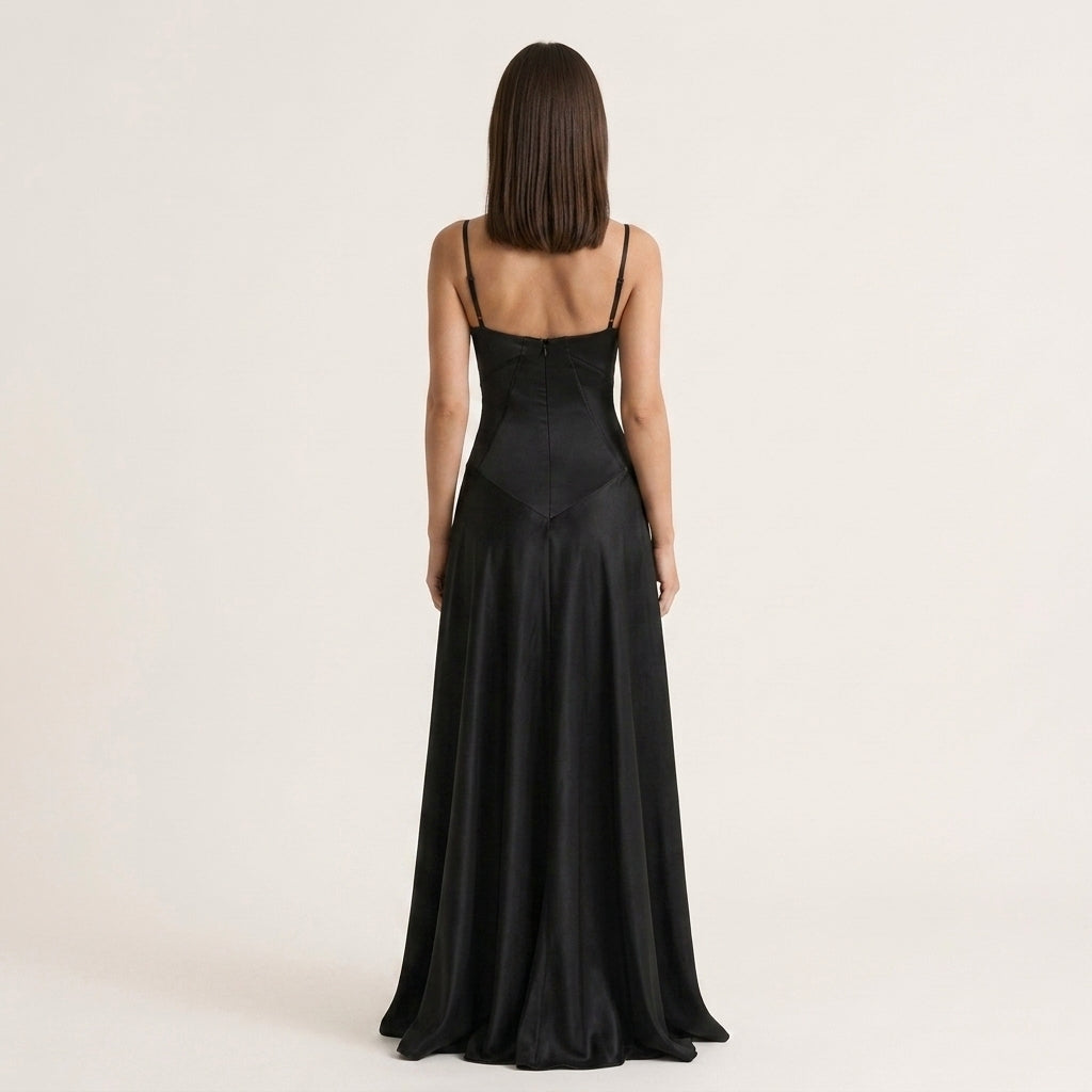 Vestido Largo Elegante Mujer